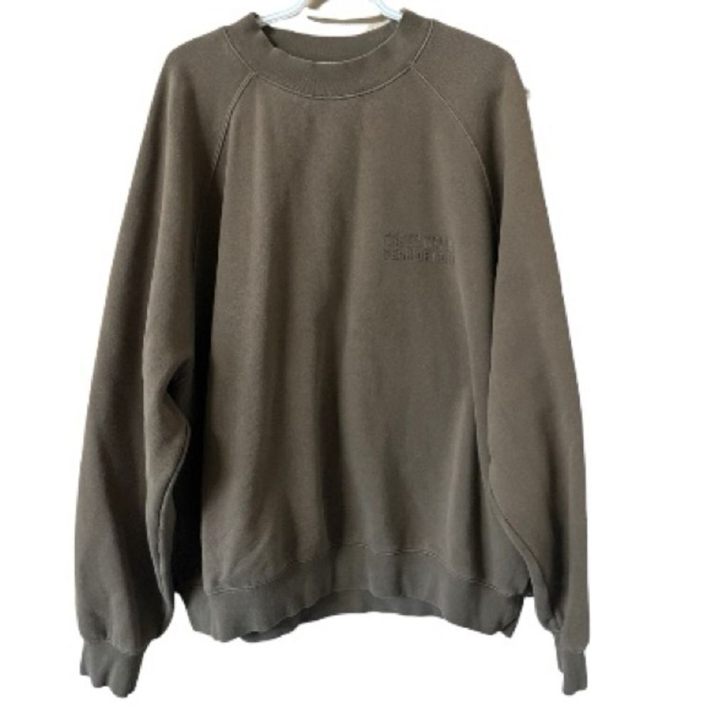 Essentials brown  Crewneck Sweatshirt